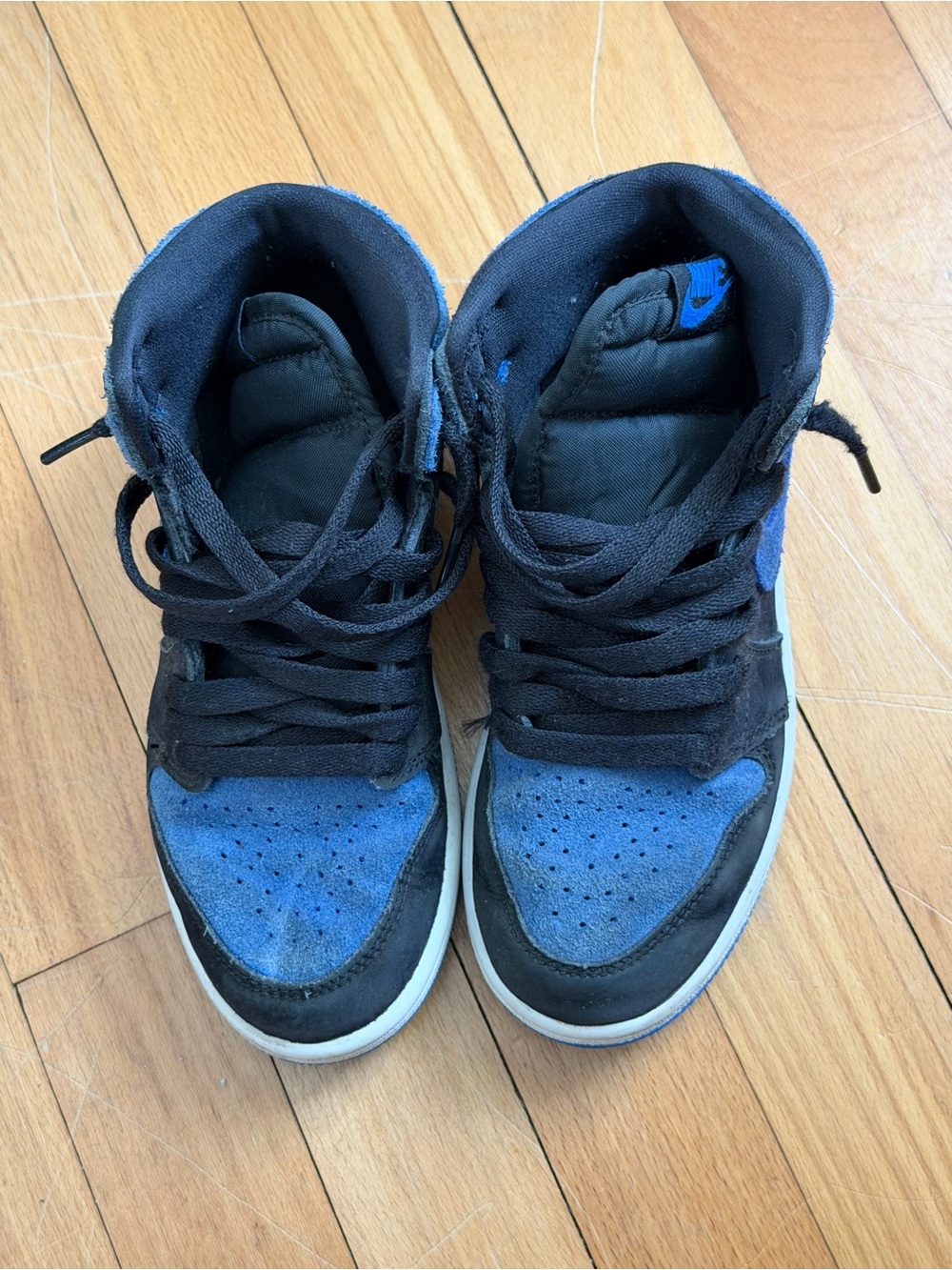 Kids Jordan 1 Retro High OG "Blue Thunder" - US 1Y/EURO32